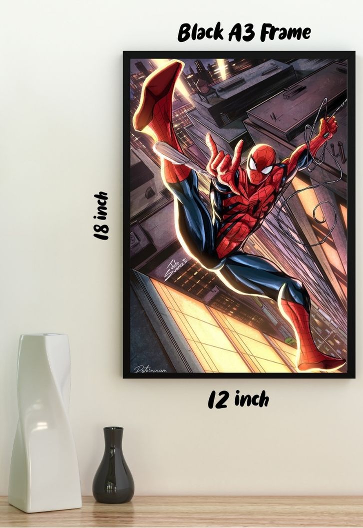 Spider-Man cartoon Poster