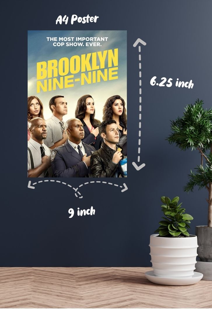 Brooklyn nine-nine Title cover Poster