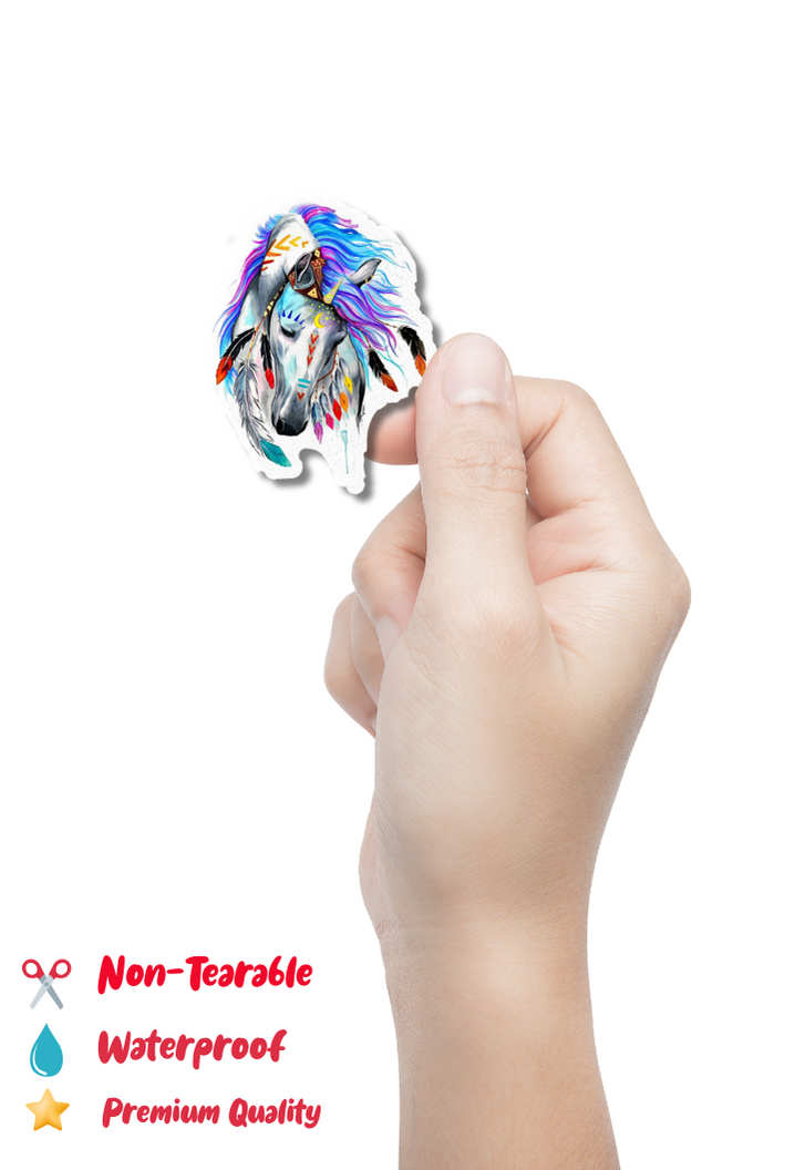 Spirit Horse Pixie Cold Sticker