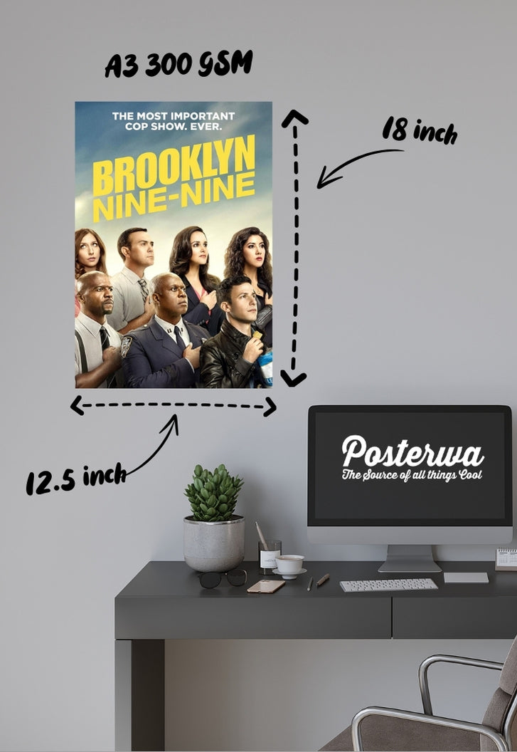 Brooklyn nine-nine Title cover Poster