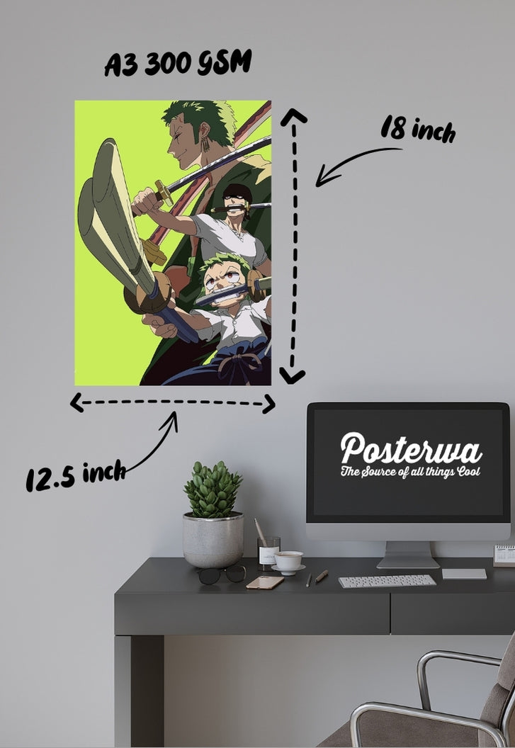 Swordsman Zoro Poster