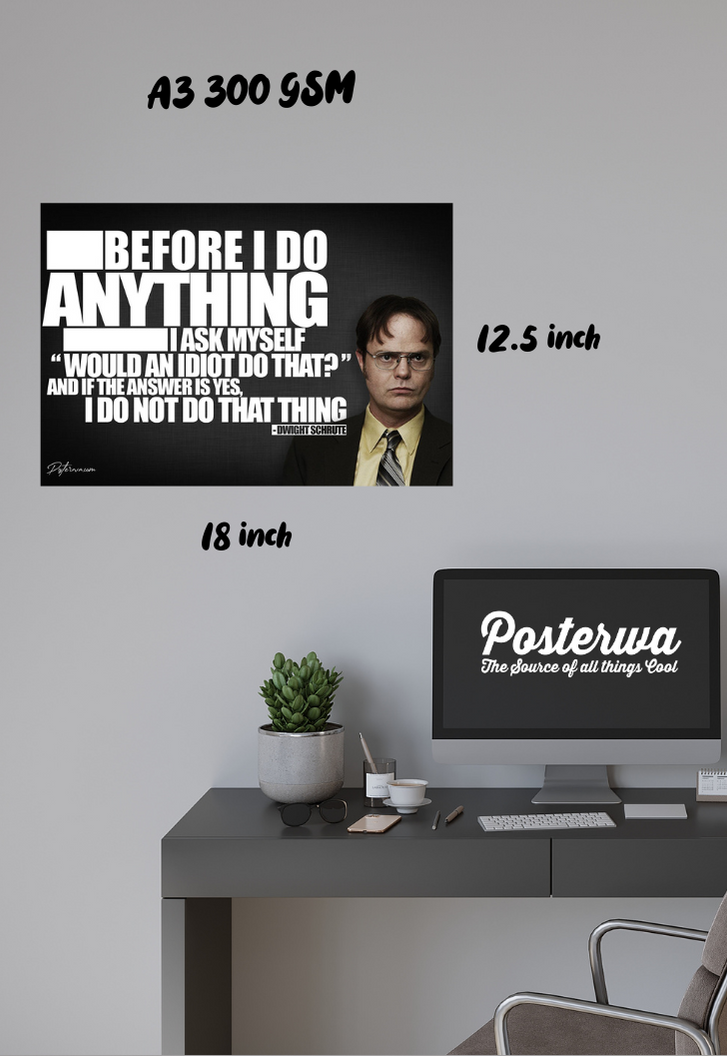 Dwight Kurt Schrute Poster