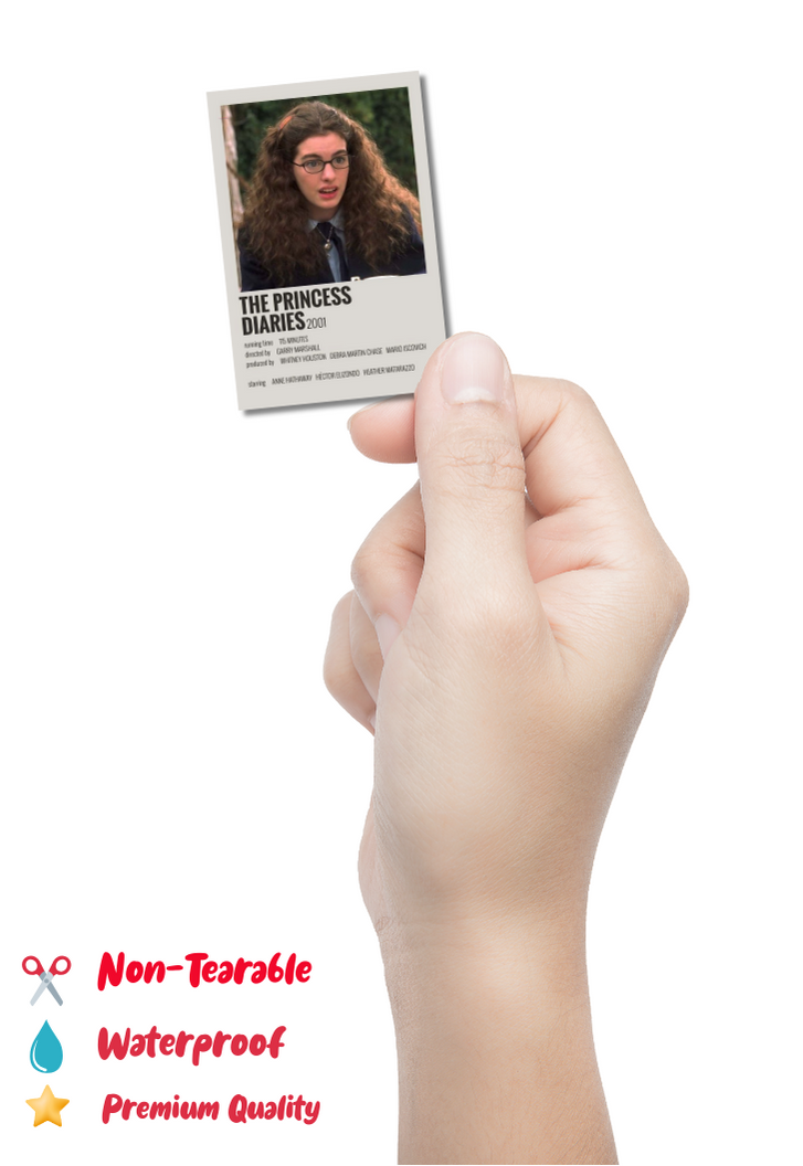 THE PRINCESS DIARIES Mia Thermopolis Movie Card Sticker
