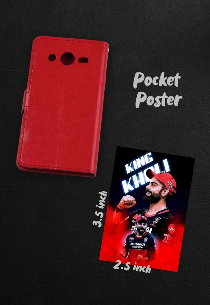King Kohli Play Bold | RCB | Cricket Poster