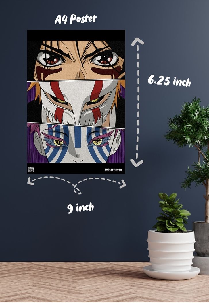 Rukia-Ichigo-Demon Eyes Poster