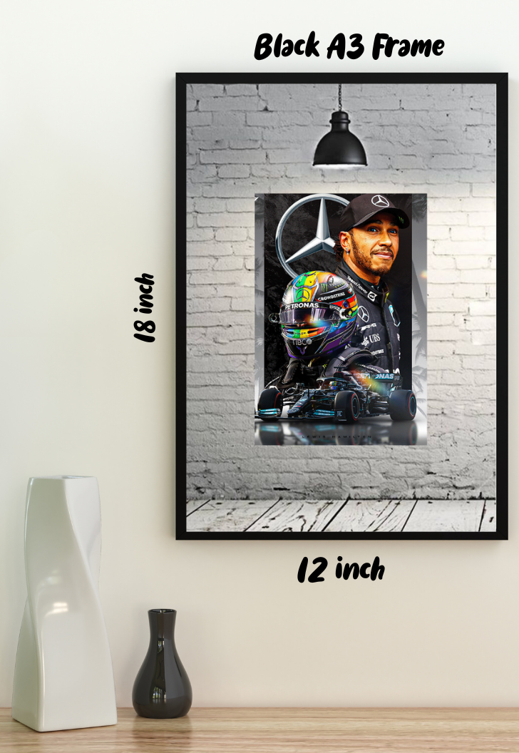 Lewis Hamilton MERCEDES AMG F1 Poster