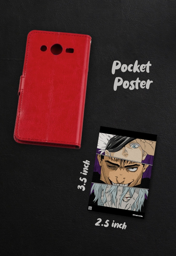 One Eyed Gojo Berserk Tomura Poster