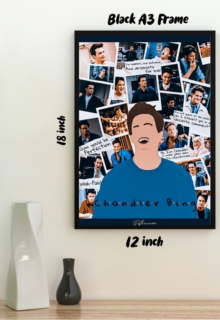 Chandler Bing- Friends Poster