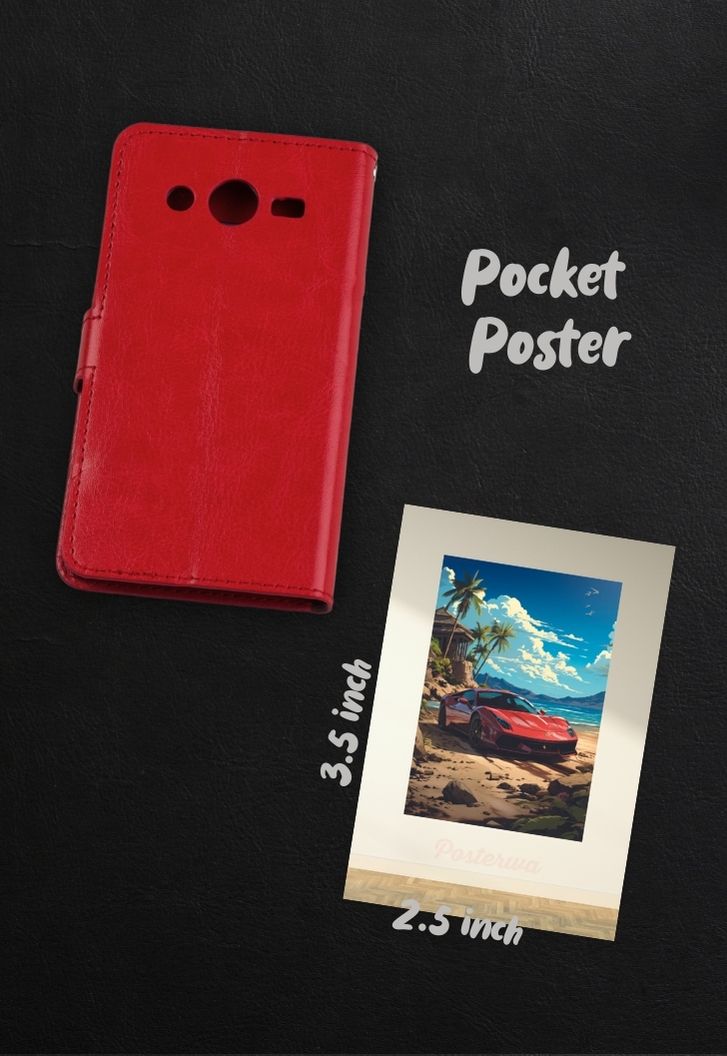 Aesthetic Ferrari Car Poster