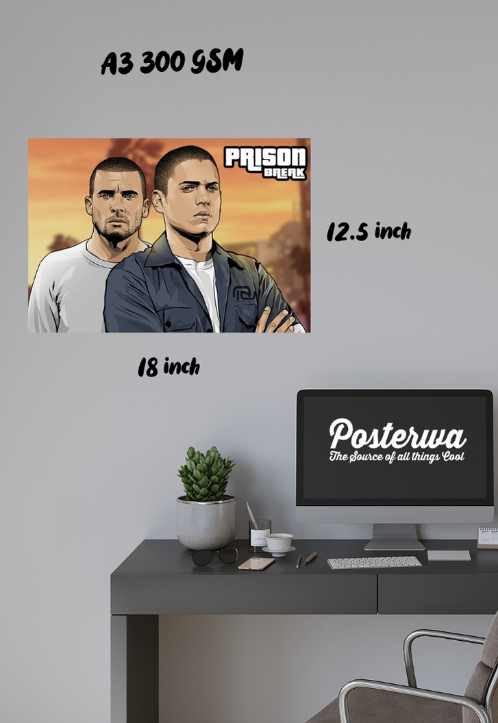 Prison Break GTA Poster