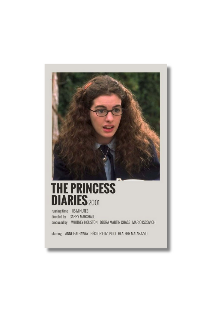 THE PRINCESS DIARIES Mia Thermopolis Movie Card Sticker