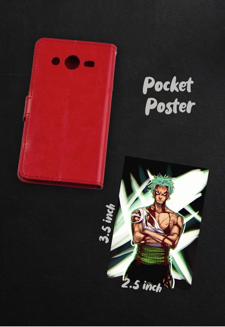I Feel No Pain Zoro One Piece Poster