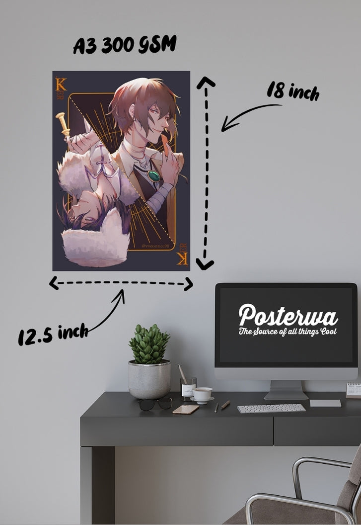 Bungo Poker flip Poster