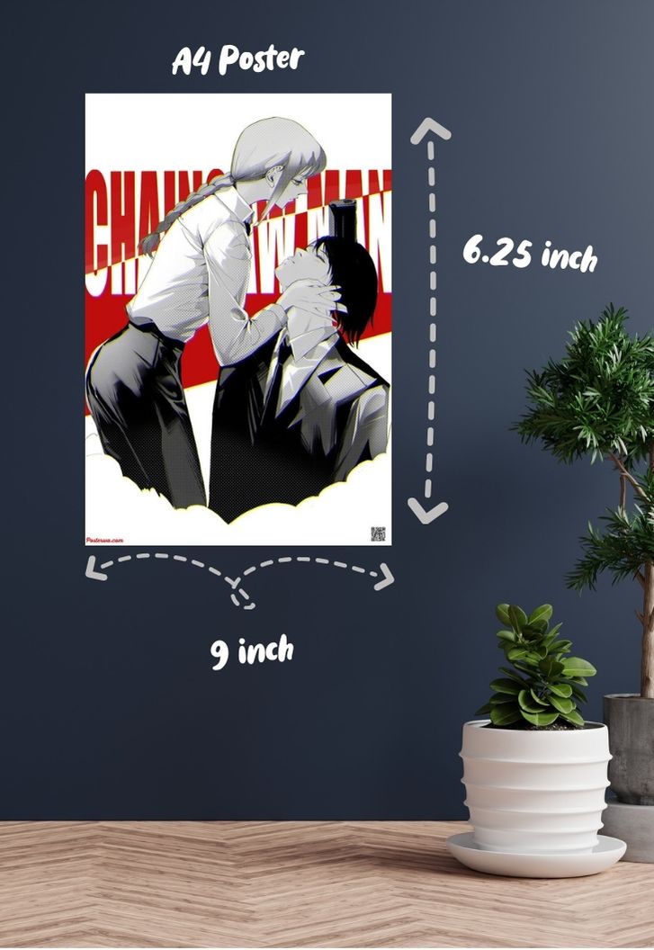 Makima and Hayakawa Poster
