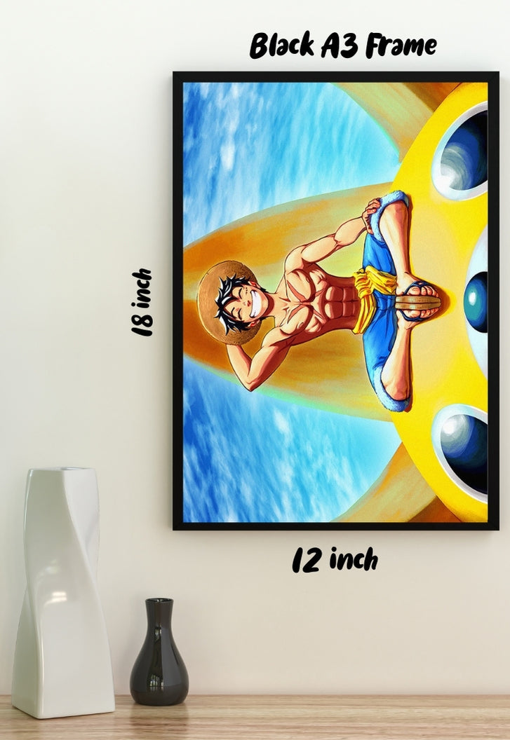 Luffy | Straw Hat Legend | Anime Poster