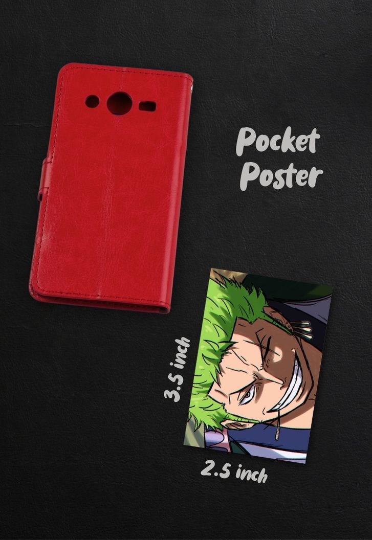 Zoro Rage Mode Smile Landscape Poster