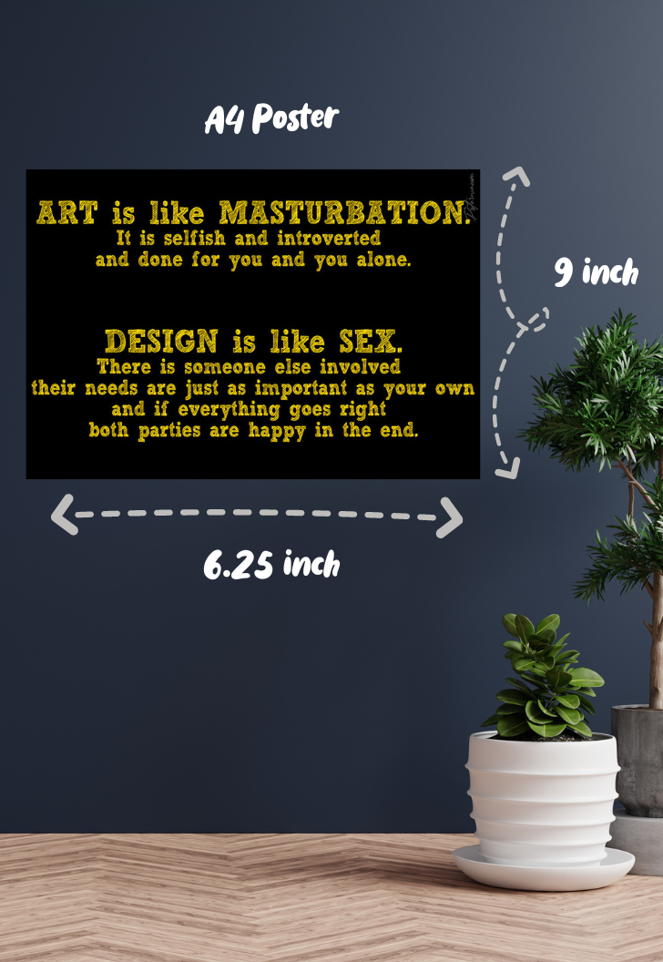Design Quote Poster