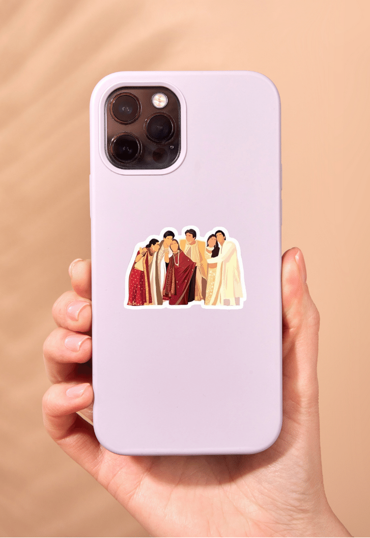 Kabhi Khushi Kabhie Gham Family Sticker