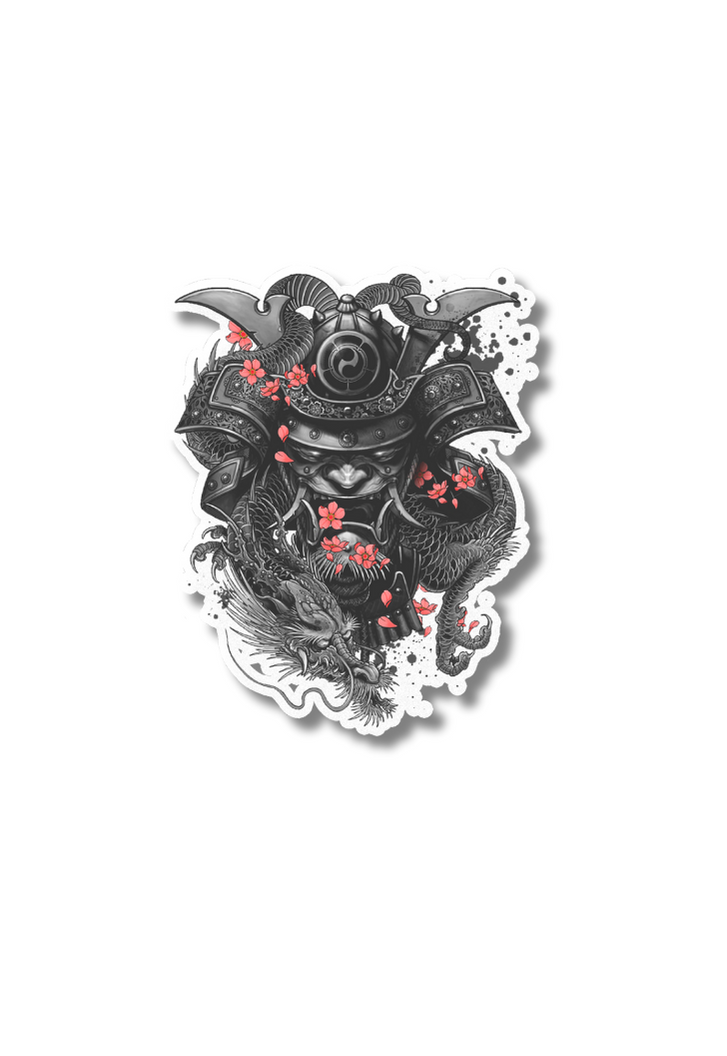 Samurai Warrior Japanese Bushido Knight Sticker