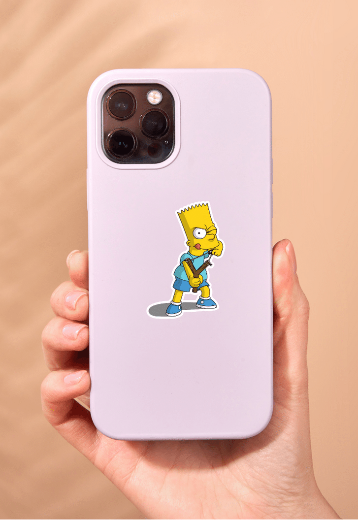 Bart Simpson Sticker