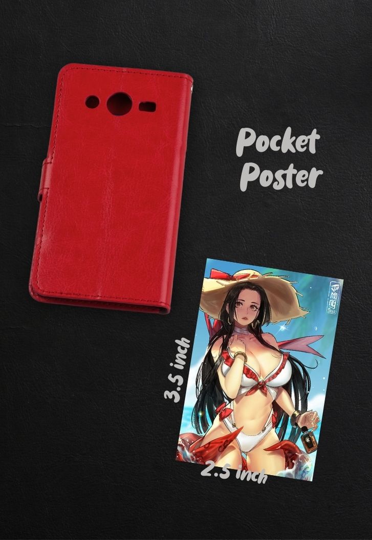Boa Hancock Beach Hot Poster