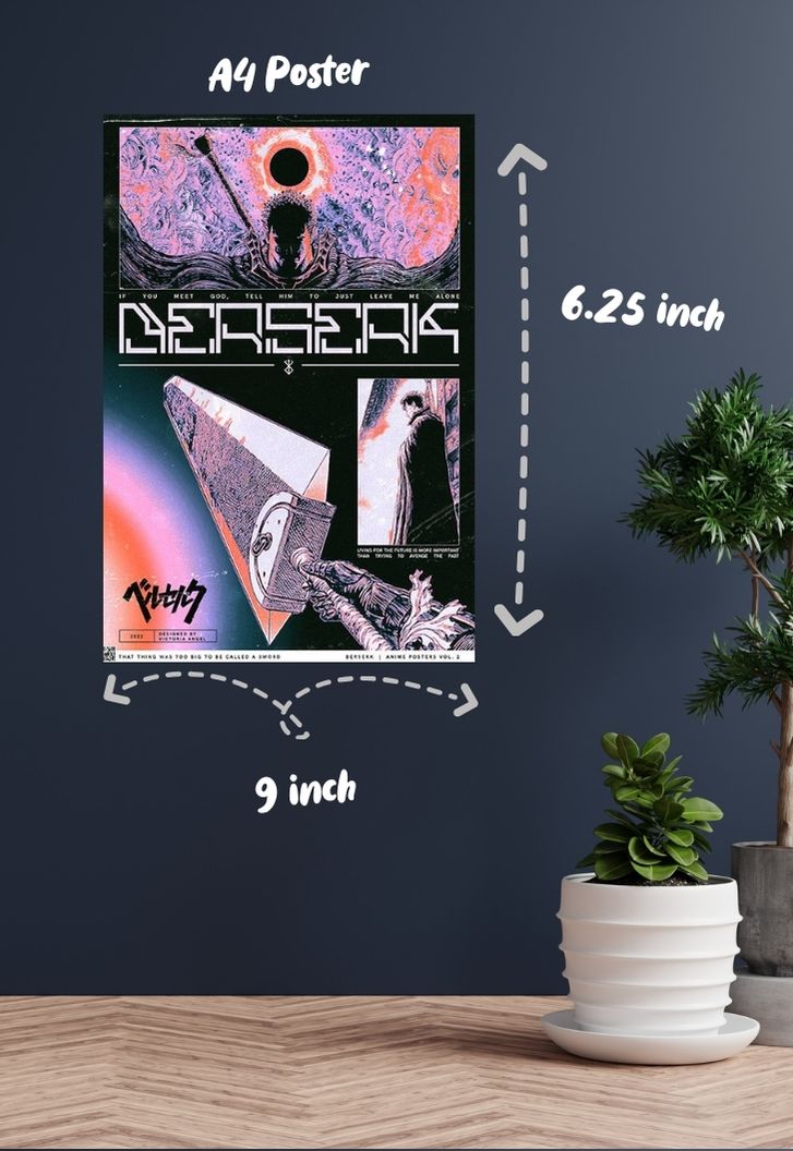 Berserk title card Poster