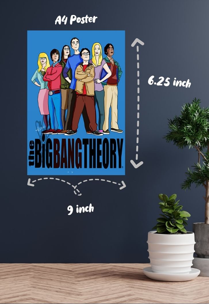 Big Bang theory Animated Poster