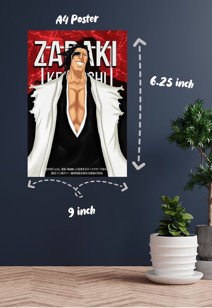 Kenpchi Zaraki Poster