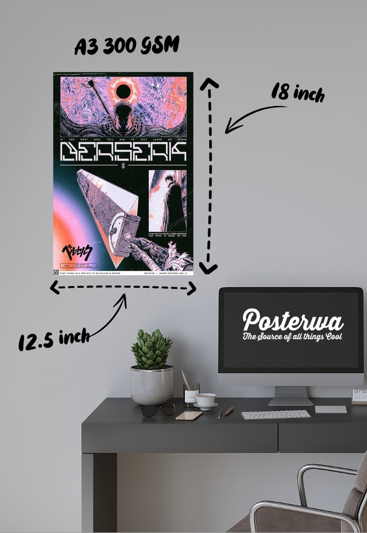 Berserk title card Poster