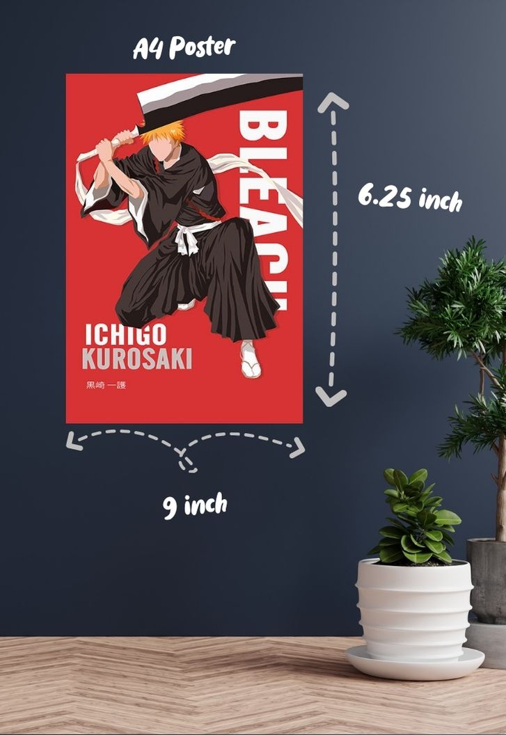 Ichigo Kurosaki bleach Poster