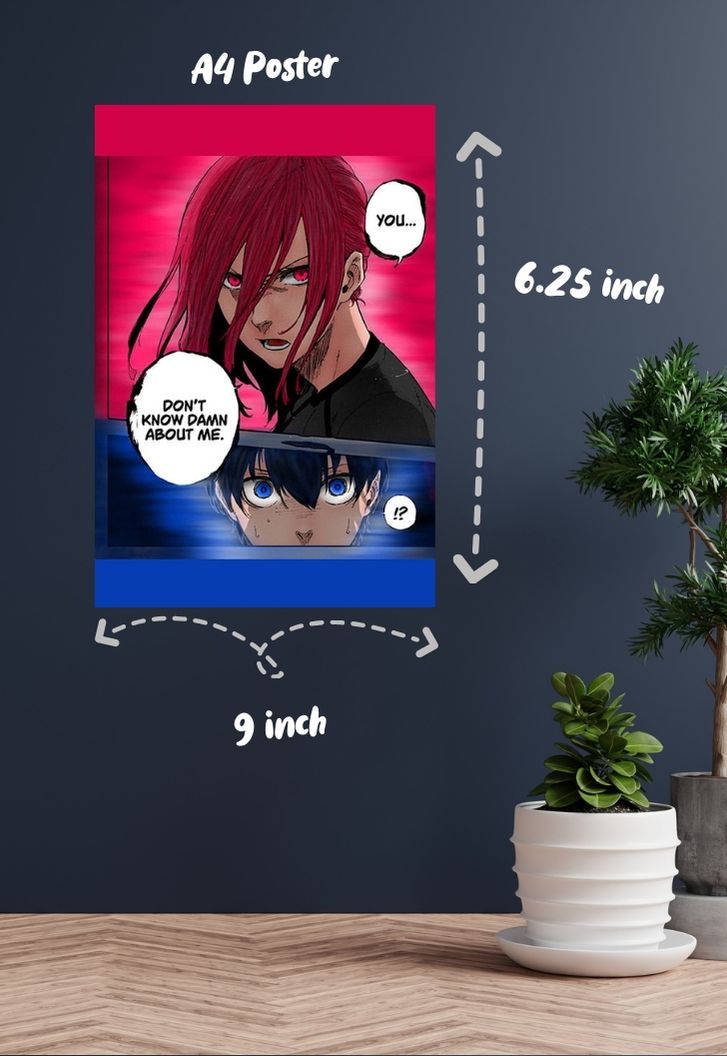 Blue lock Faceoff Poster