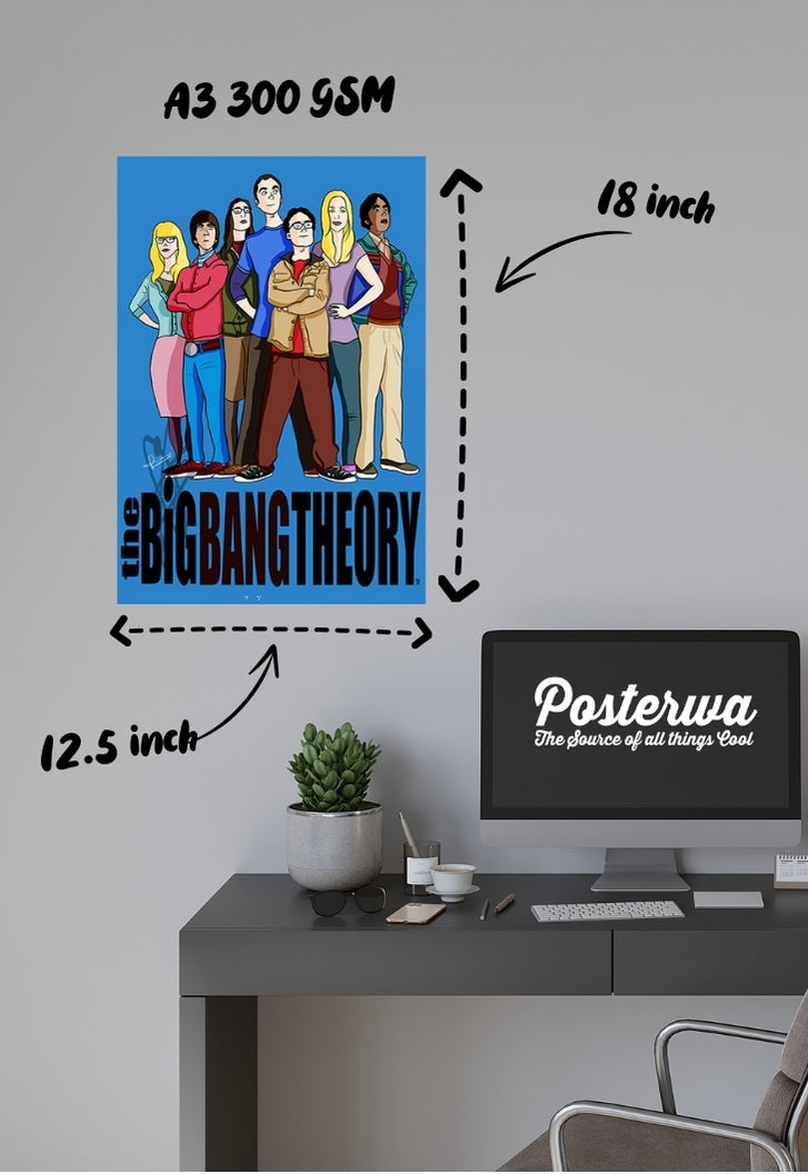 Big Bang theory Animated Poster