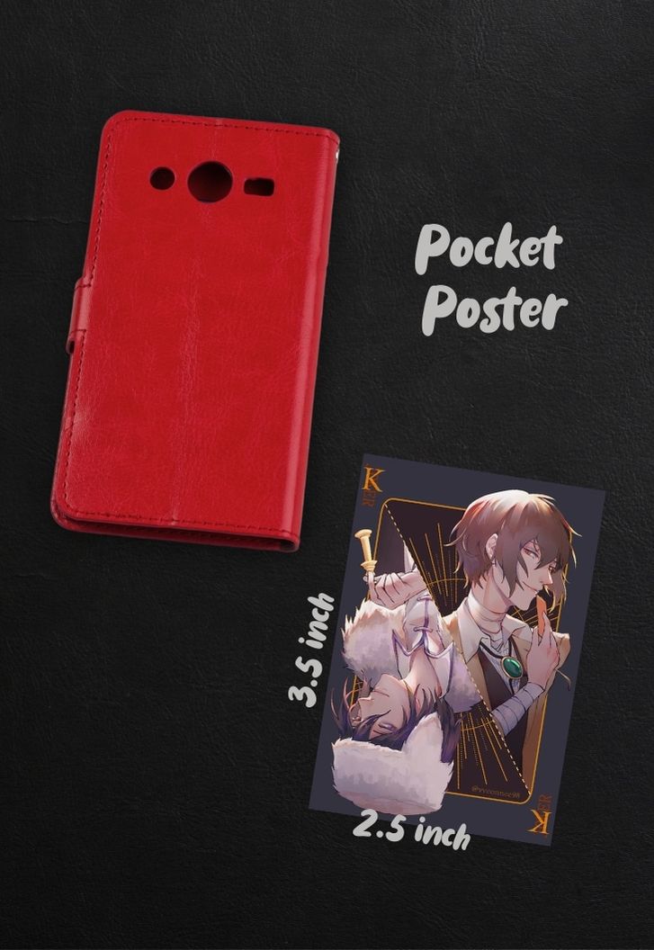 Bungo Poker flip Poster