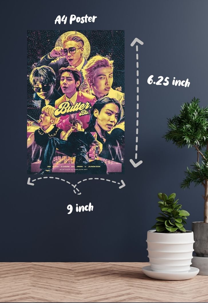 BTS butter cover Poster