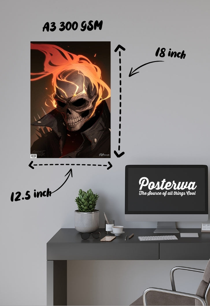 Ghost Rider SkullFire Poster