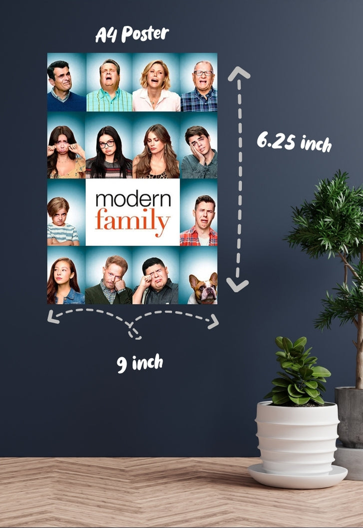 Modern Family Moodboard Poster