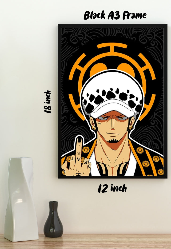 Trafalgar D Water Law Poster