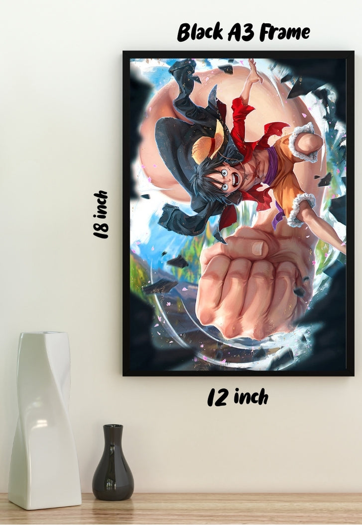 Luffy Gear 4 Landscape Poster