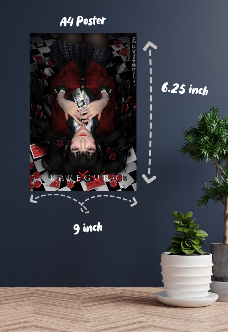 Kakegurui Art Poster