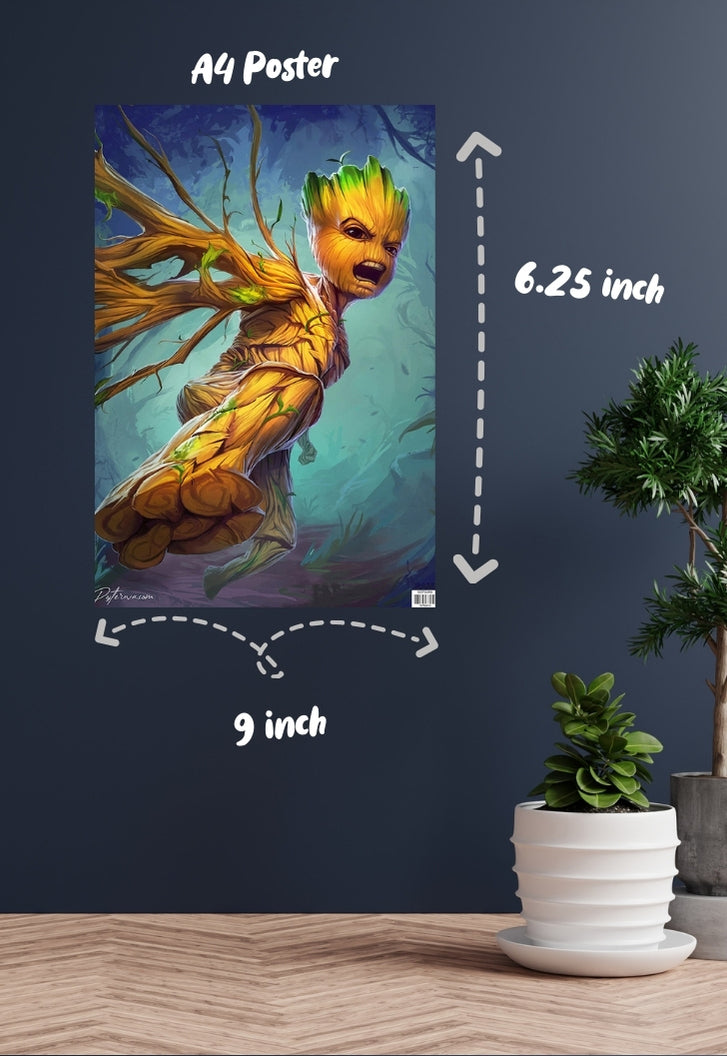 Teen Groot Poster