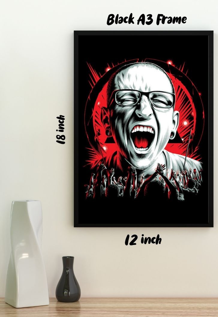 The Sound of Chester | Chester Bennington | Anime Poster