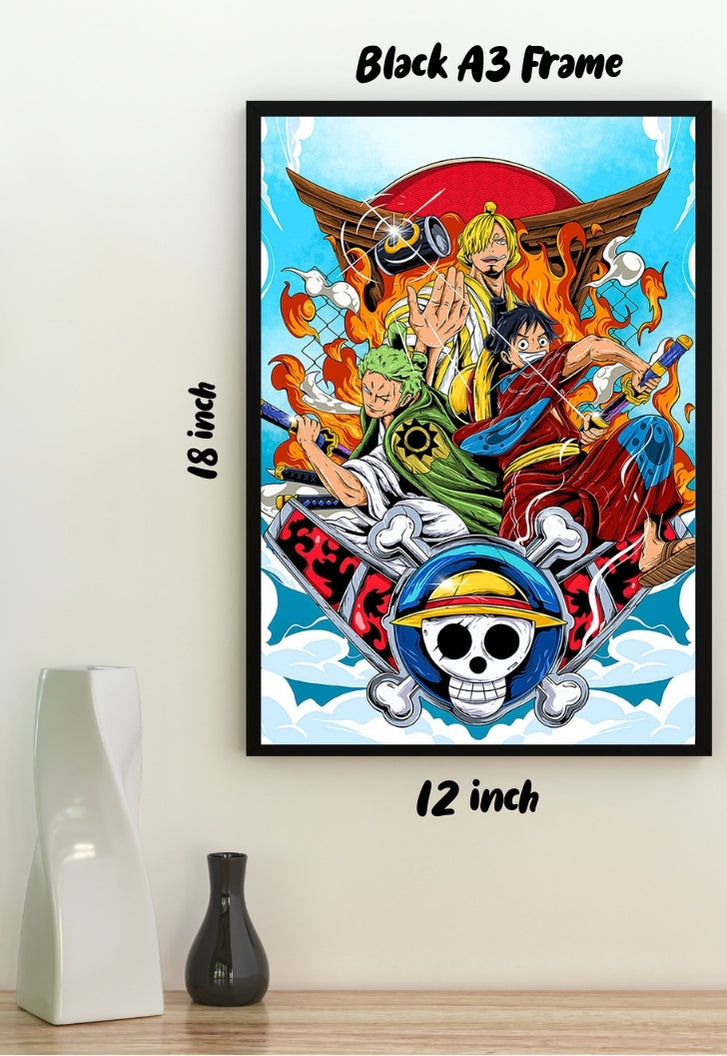 Monster Trio One Piece Special Edition Poster