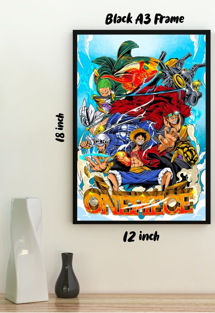 One Piece Crew Anime Poster