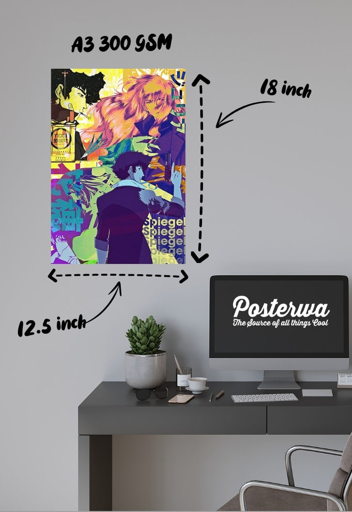 Spike Spiegel | Cowboy Bebop | Anime Poster