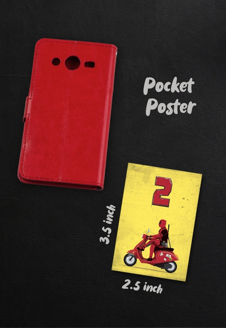 Deadpool Scooter Poster