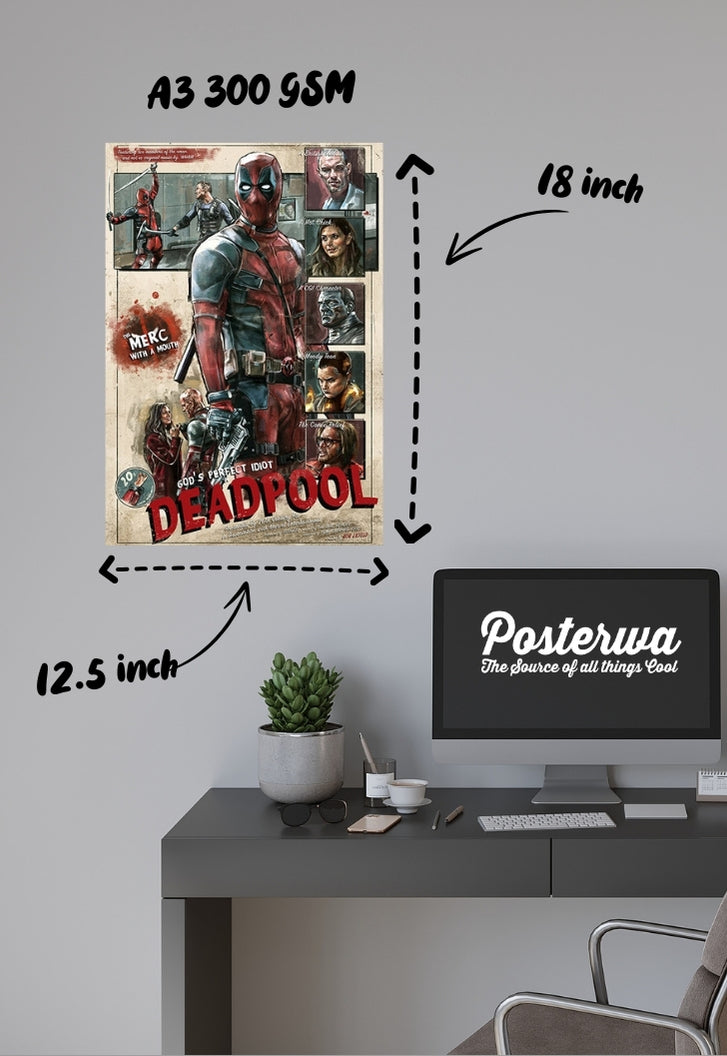 Deadpool Cover Poster