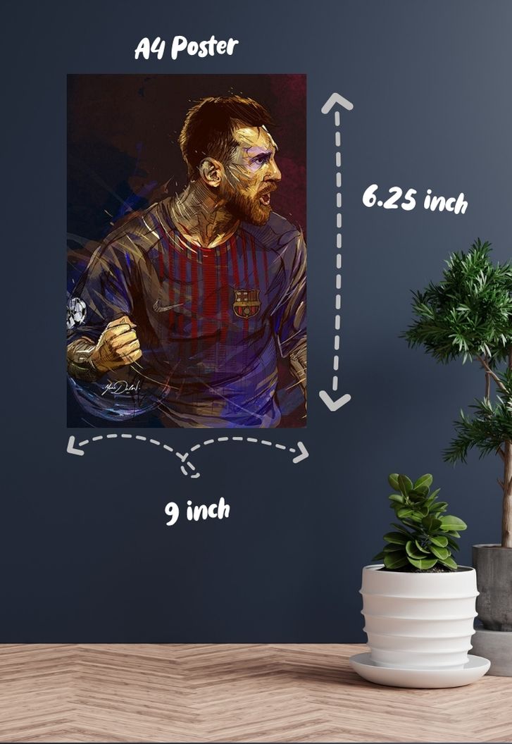 Lionel Messi Poster