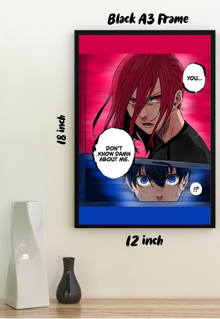 Blue lock Faceoff Poster