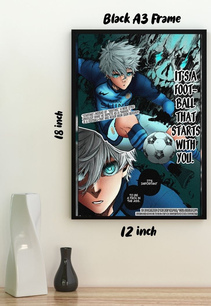 Blue lock Football Poster