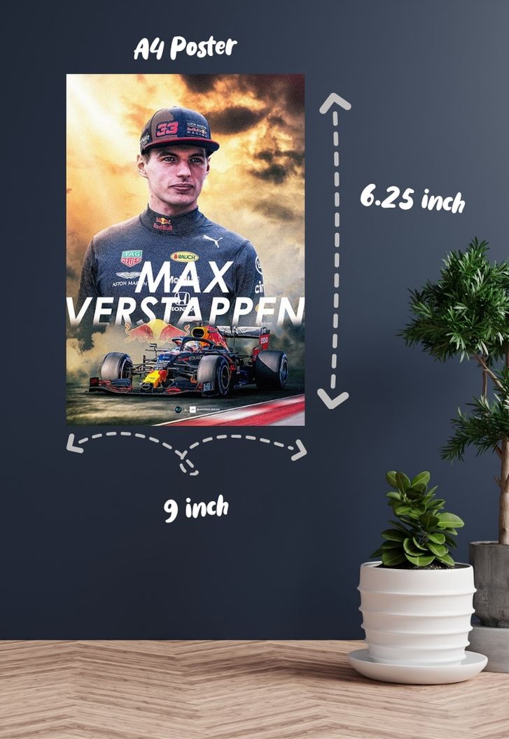 Max Verstappen Poster
